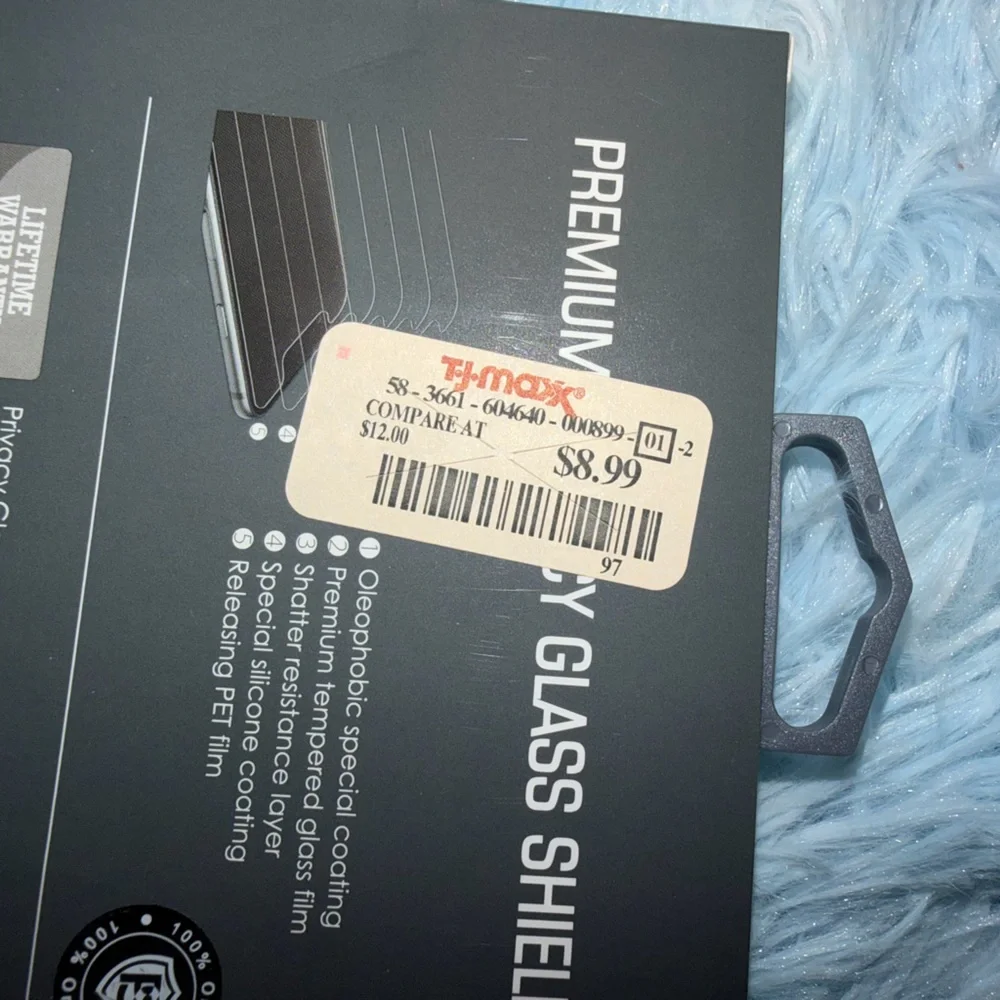 LifeProof Privacy Glass Screen Protector - Black